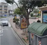 Mupi en Grau de Gandia Mupi en Plaza de la Marina, Grau de Gandia